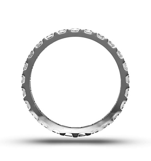 Eternity Ring Olivia 18K White Gold Diamond 2.00ct G/Vs
